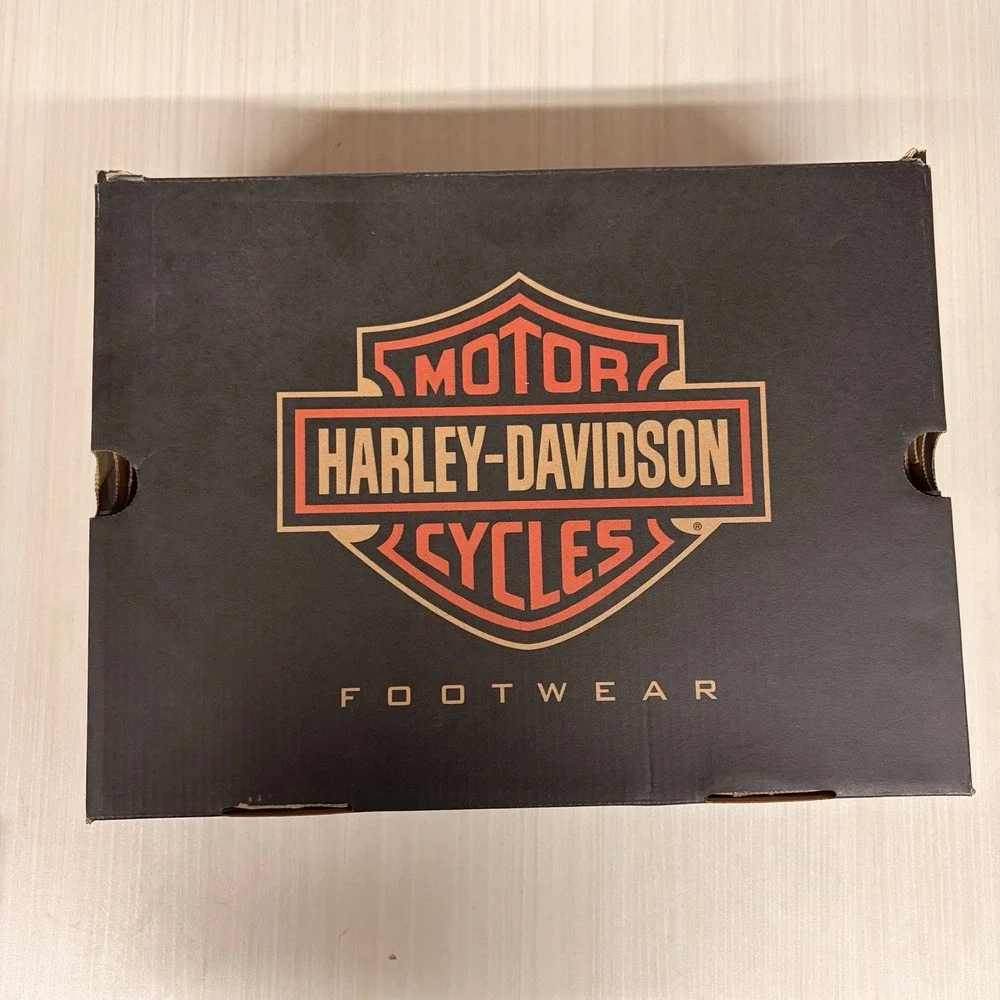 Harley Davidson Conklin D96162 Men’s 9 Brown Waterproof Leather Motorcycle Boots